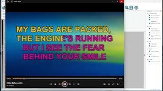 Create a karaoke from MP3 with AI in Karaoke Video Creator