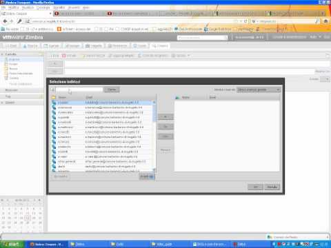 Trovare indirizzi in rubrica - Tutorial webmail zimbra