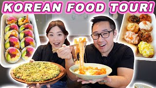 KOREAN FOOD in HONOLULU! || [Oahu, Hawaii] Meat Jun, Kalbi, Yubu chobap, and More!