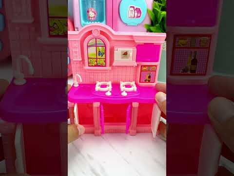 Satisfying with Unboxing & Review Miniature Kitchen Set Toys Cooking Video | ASMR Videos no music