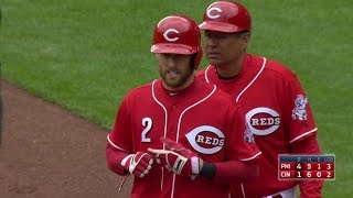 PHI@CIN: Cozart plates Duvall with a single to left