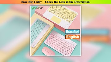 Hands-on Bluetooth Keyboard For iPad Pro 11Mini Bluetooth Teclado Wireless Keyboard and Mouse For S