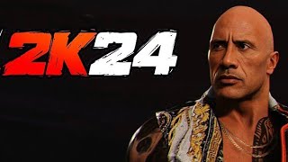 WWE 2K24 The Rock Deepfake