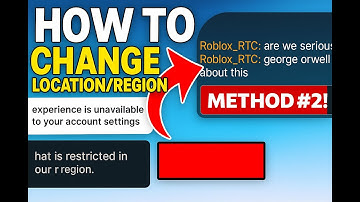 HOW to CHANGE Location/Region In ROBLOX PART 2! | Roblox | Tutorial | Fixed | Location | Region |