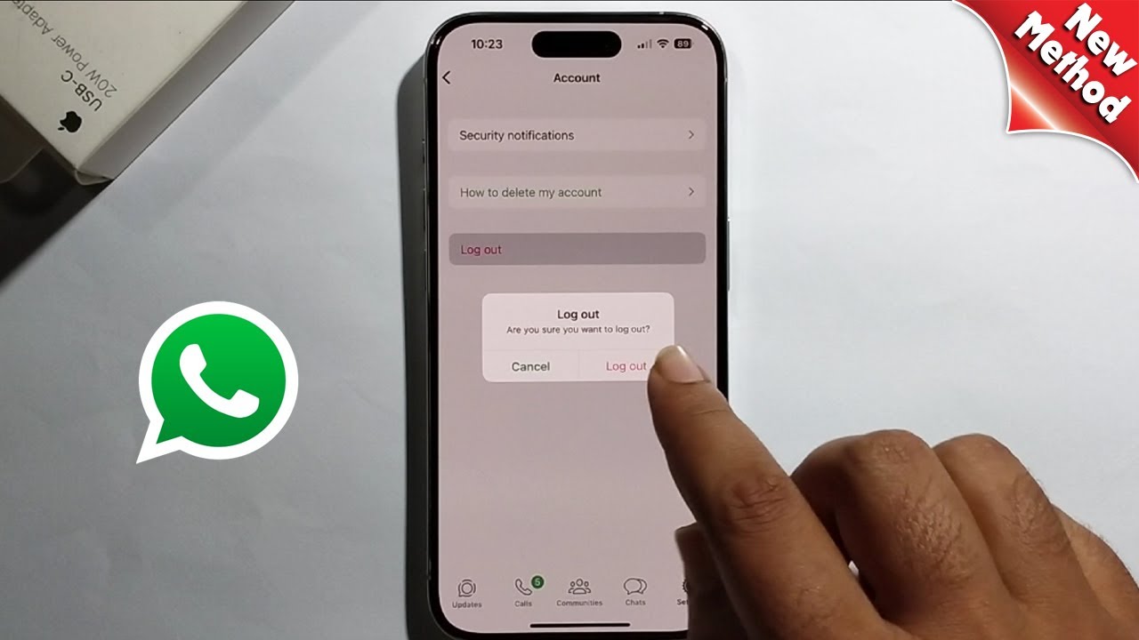 How To Logout WhatsApp From IPhone iPad 2025 Quick Easy YouTube How to logout whatsapp from iphone ipad 2025 quick easy youtube