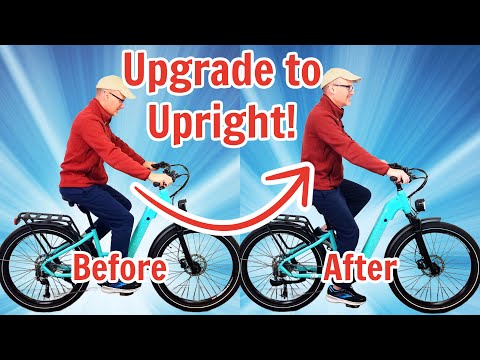 Transform Your eBike Comfort: Raise Your Handlebars with a Stem Swap for Ultimate Comfort!