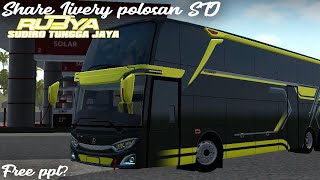 Share Livery Polosan Stj Rubya For Mod Bus Jb3 Uhd By Mnartmdc Bussid