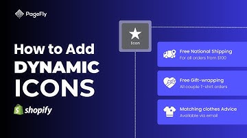 How to Add Icons to Shopify | PageFly Tutorial (Legacy Editor)