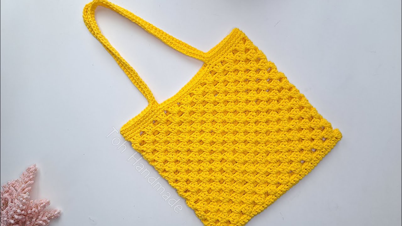 Сумка, связанная крючком своими руками | Toh Handmade