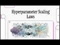 [Podcast] Hyperparameter Scaling Laws