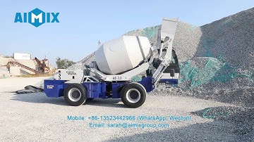 3.5m3 Self loading Concrete Mixer from AIMIX GROUP