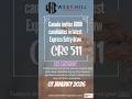 LARGEST DRAW EVER- CANADIAN EXPERIENCE CLASS- EXPRESS ENTRY #canadaimmigration #expressentryprofile