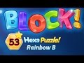 BLOCK Hexa Puzzle Rainbow B Level 53 Basic Lsung Solution BLOCK Hexa Puzzle Rainbow B Level 53 Basic Lsung Solution