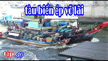 Tranh Nhau Qua Cống Kênh Cụt Ghe Biển Ép Vỏ Lãi  Nhìn Ghê Quá