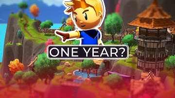 1 Year Making My First Open World Game (my regrets & my progress)