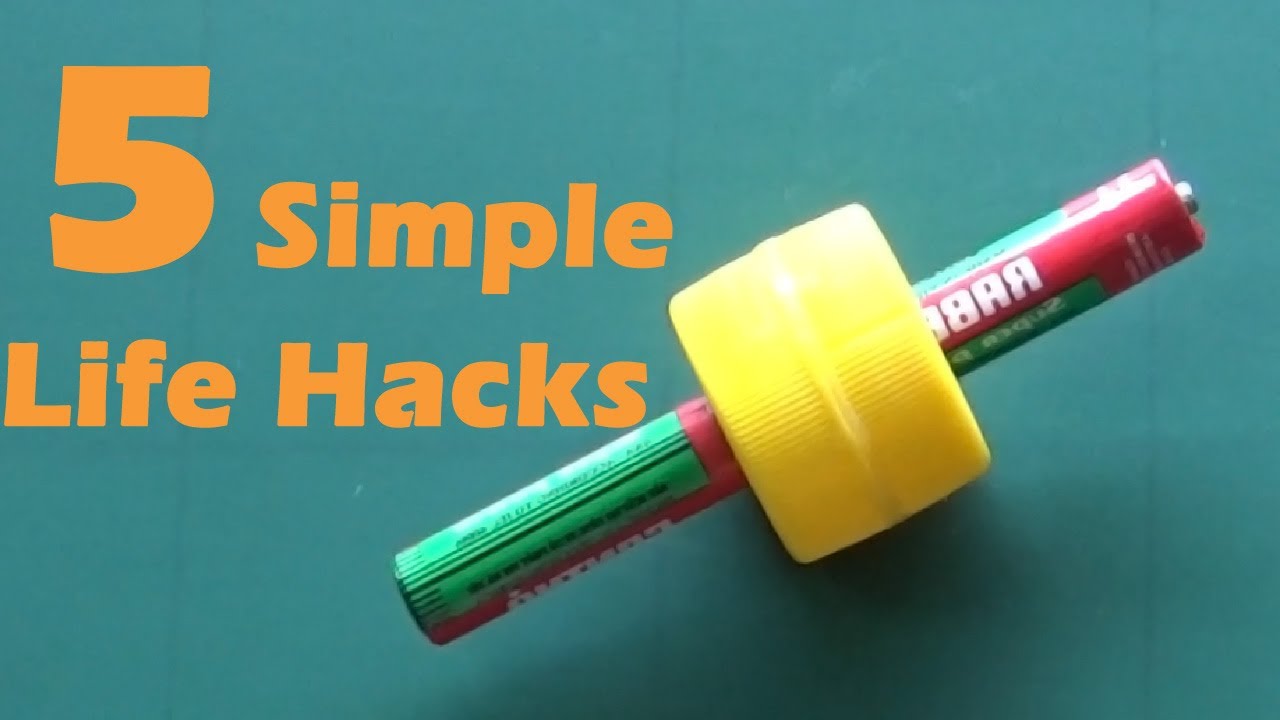 Five Simple Life Hacks - YouTube