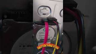 NVR me Hard disk (drive) install Kiya #hikvisioncamera #harddisk #harddiskdrive Install Harddisk in