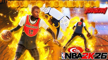 HOW TO MOMENTUM CROSS ON NBA 2K26 | BEST HANDCAM DRIBBLE TUTORIAL 🔥😱 BEST DRIBBLE MOVES ON NBA 2K26