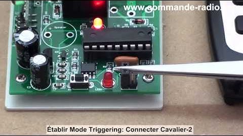 Comment Opérer Kit Commande Radio Avec 2 Télécommandes Étanches Avec Antenne Télescopique Externe?