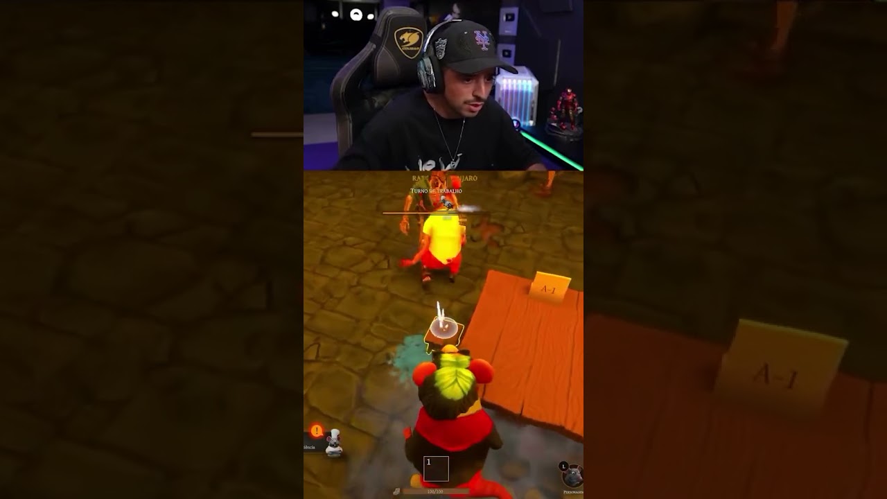 Coringa jogando RESTAURATS KKKKKK😂 