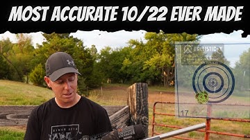 THE MOST ACCURATE SEMI-AUTO 22LR EVER MADE! A 10/22 WITH ATTITUDE