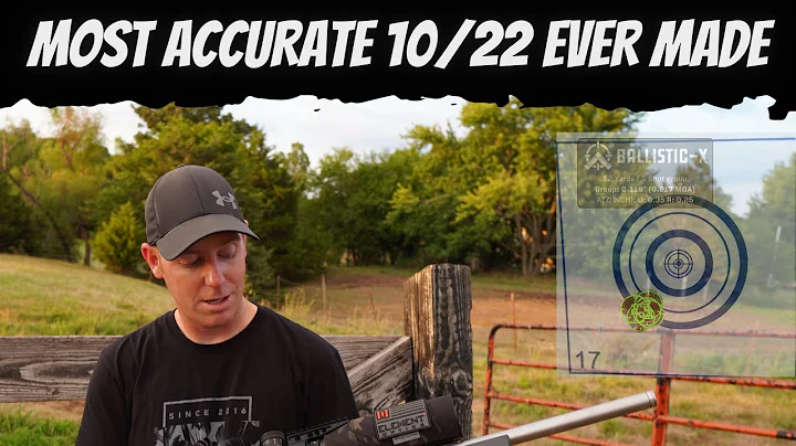 THE MOST ACCURATE SEMI-AUTO 22LR EVER MADE! A 10/22 WITH ATTITUDE