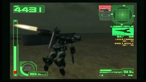 Armored Core 2:Another Age Zearm Desert-Eliminate Raven H+