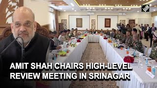 Amit Shah chairs high-level review meeting with top officials on J&K’s security situation