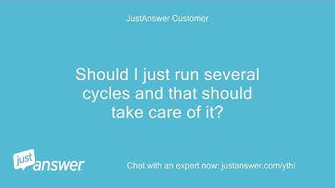 What does EFO mean on my washing machine?