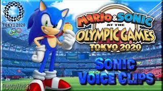All Sonic the Hedgehog Voice Clips • Mario & Sonic at the Olympic Games Tokyo 2020 Roger Craig Smith