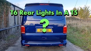 How To Fit T6 Rear Lights Into A T5