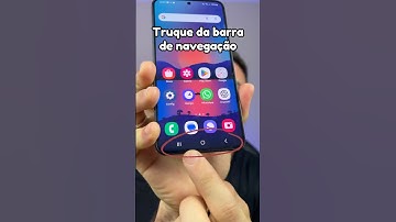 Truque da barra de navegação #dicas #celular #truques #androidtips #dicasdecelular #guicassiri