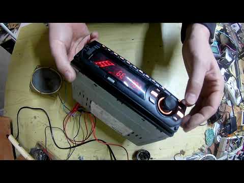 Пропал звук на авто ресивере Mystery 1часть