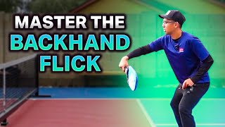 MASTER THE BACKHAND FLICK | How The PROs Do It