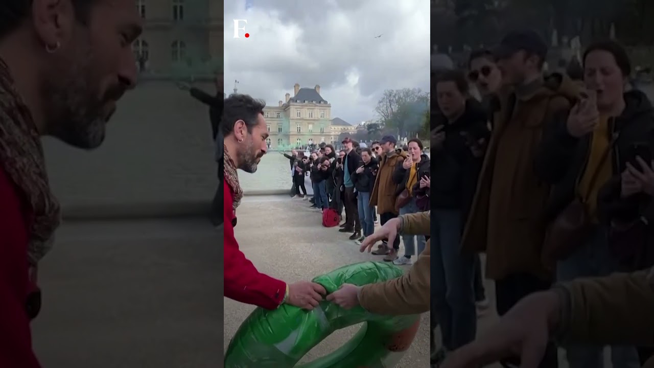 Paris Activists Protest “Social Cleansing” Ahead Of Olympics | Subscribe to Firstpost