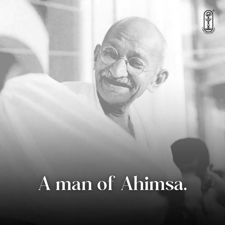 Happy Gandhi Jayanti | Swami Swaroopananda |#ChinmayaMission