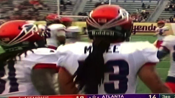 AAF Football Terrance McGee with the shake for 2!