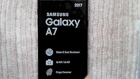 Samsung Galaxy A7 2017 Screen Problem