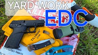 Yard work EDC #edc #edcgear #edcknife #yardwork #knife