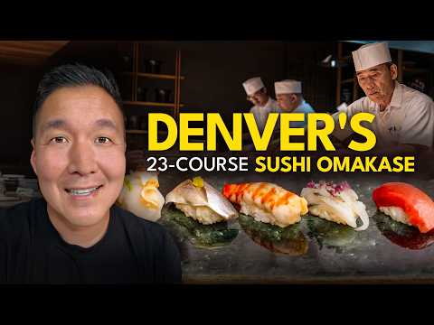 Only 40 People a Night Can Eat This 23-Course Omakase Sushi By a Denver Food Legend