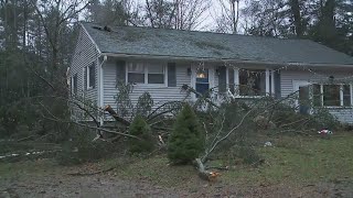 Windham man dies while working on roof after tree falls on him