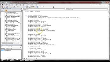 Setting Primary Key Video