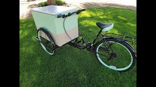 Tricycle Vending Cart - How to Build Your Own Ice Cream Cart