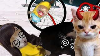 BANANA CAT BABY 🐱 HAPPY AND 😿 CRY VIDEOS 7 #catmemes #cat #bananacat #happycat #fyp