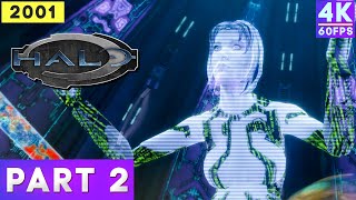 Halo: Combat Evolved - The Silent Cartographer ► Gameplay NO commentary ► walkthrough 4k 60 fps