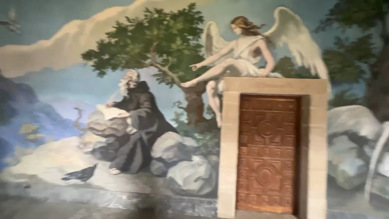 Touring the Monasterio de Samos, Galicia, Spain