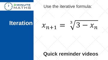 Iteration - GCSE maths grade 7+ fairly easy?