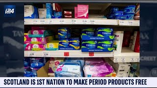 Scotland is First Nation to Make Period Products Free