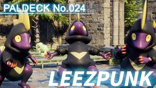 Paldeck | No.024 LEEZPUNK - Palworld | Gameplay | Pocketpair