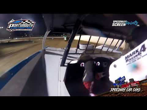 #99 Devin Moran - Super Late Model - 9-5-26 Portsmouth Raceway Park - In-Car Camera - dirt track racing video
